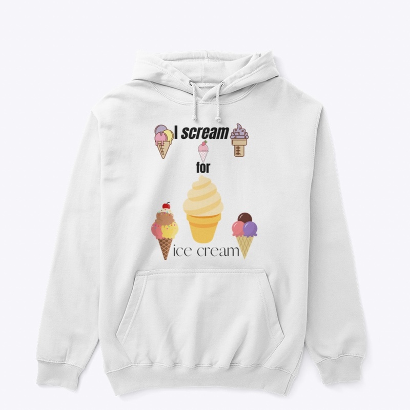 ice scream hoodie 